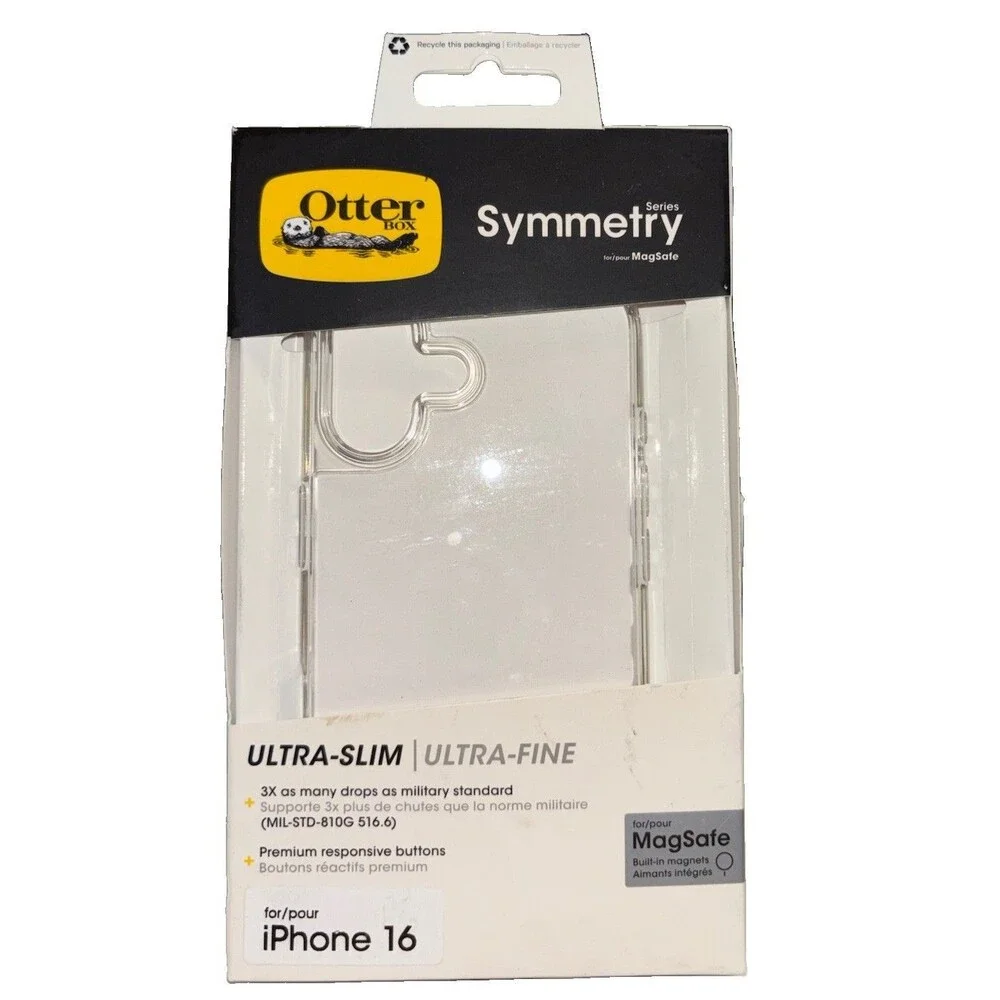 OtterBox Symmetry Series Clear Case for iPhone 16